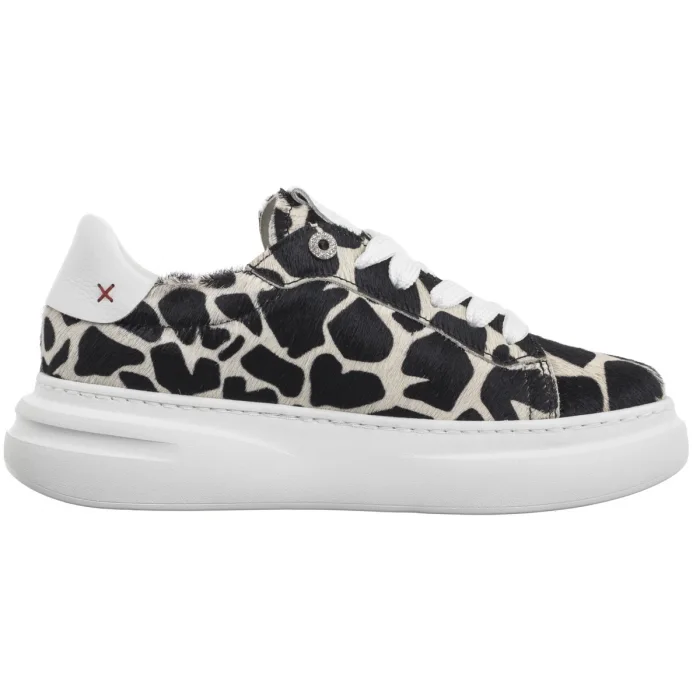 Sneakersy CheBello Czarne/Beżowe 4719-516-154-PSK-S389 – zdjęcie 3