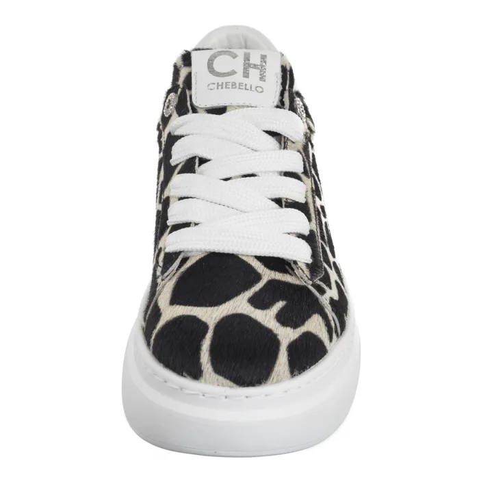 Sneakersy CheBello Czarne/Beżowe 4719-516-154-PSK-S389 – zdjęcie 4
