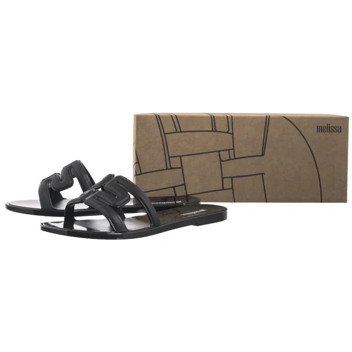 Klapki Melissa M Slide AD 36148/BH602 Black – zdjęcie 8