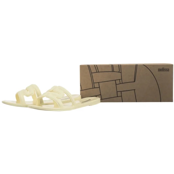 Klapki Melissa M Slide AD 36148/BH604 Beige – zdjęcie 8