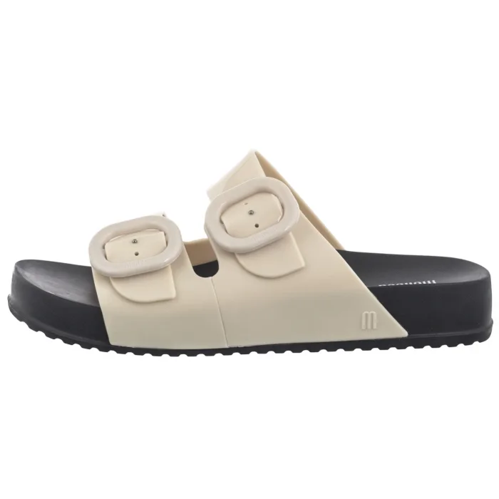 Klapki Melissa Cozy Slide AD 33913/BG167 Black/Beige  – zdjęcie 2