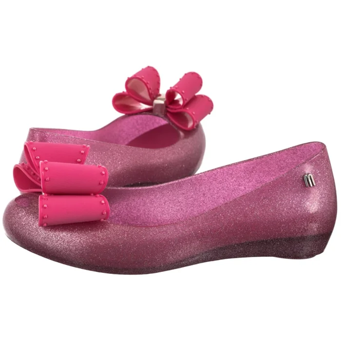 Baleriny Melissa Ultragirl Classic Bow 35965/BC919 Glitter Pink – zdjęcie 1