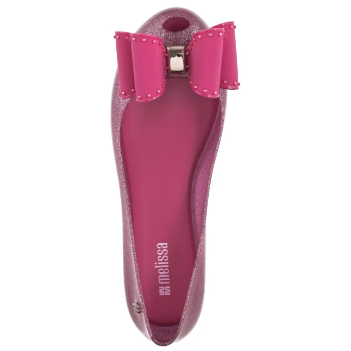 Baleriny Melissa Ultragirl Classic Bow 35965/BC919 Glitter Pink – zdjęcie 6