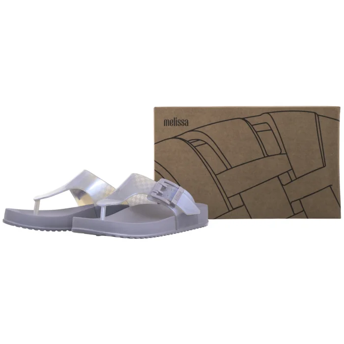 Japonki Melissa Cozy Flip Flop AD 35933/BC915 Grey/Pearl Blue – zdjęcie 8