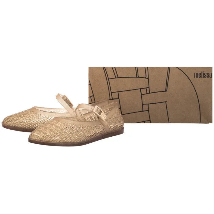 Baleriny Melissa Harper AD 35974/BH712 Clear Beige – zdjęcie 8