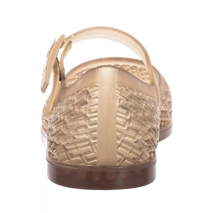 Baleriny Melissa Harper AD 35974/BH712 Clear Beige – zdjęcie 5