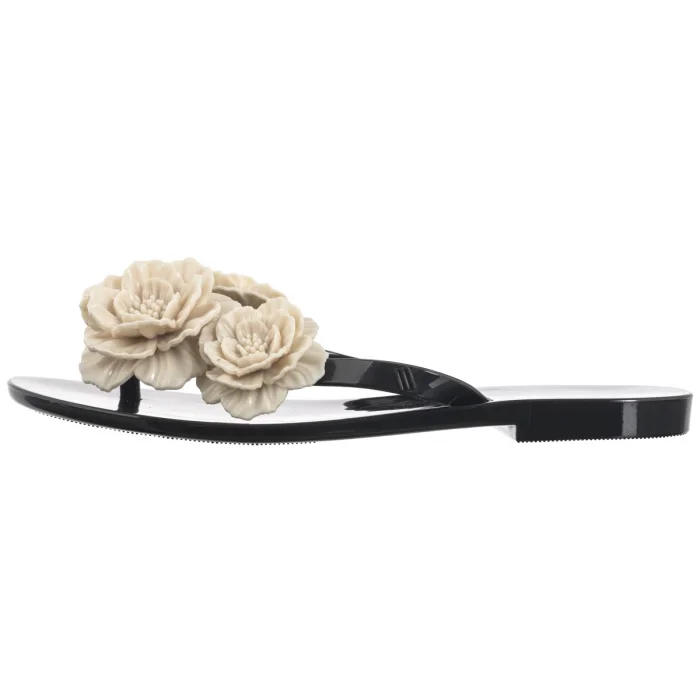 Japonki Melissa Harmonic Springtime AD 35704/AT136 Black/Beige – zdjęcie 2