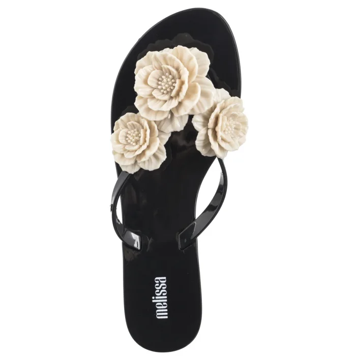 Japonki Melissa Harmonic Springtime AD 35704/AT136 Black/Beige – zdjęcie 6
