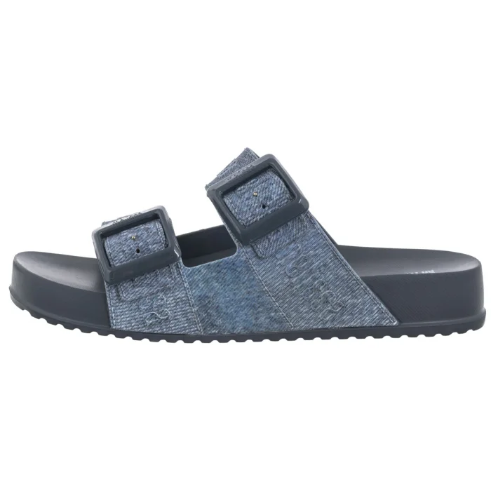 Klapki Melissa Cozy M Lover Slide Den 36146/BG680 Jeans Blue – zdjęcie 2