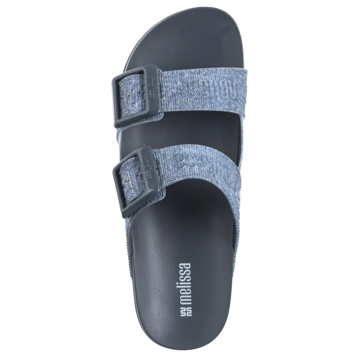 Klapki Melissa Cozy M Lover Slide Den 36146/BG680 Jeans Blue – zdjęcie 6