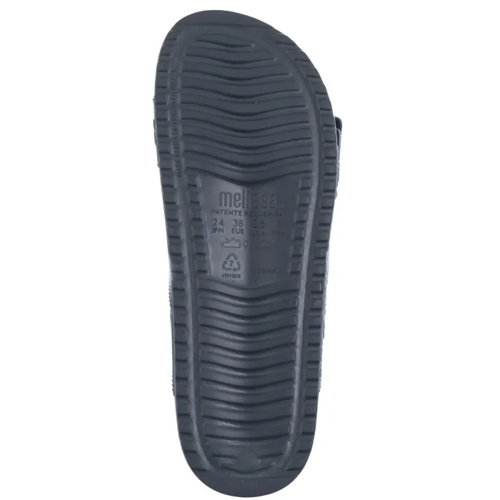 Klapki Melissa Cozy M Lover Slide Den 36146/BG680 Jeans Blue – zdjęcie 7