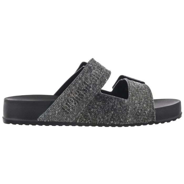 Klapki Melissa Cozy M Lover Slide Den 36146/BG681 Black Jeans – zdjęcie 3