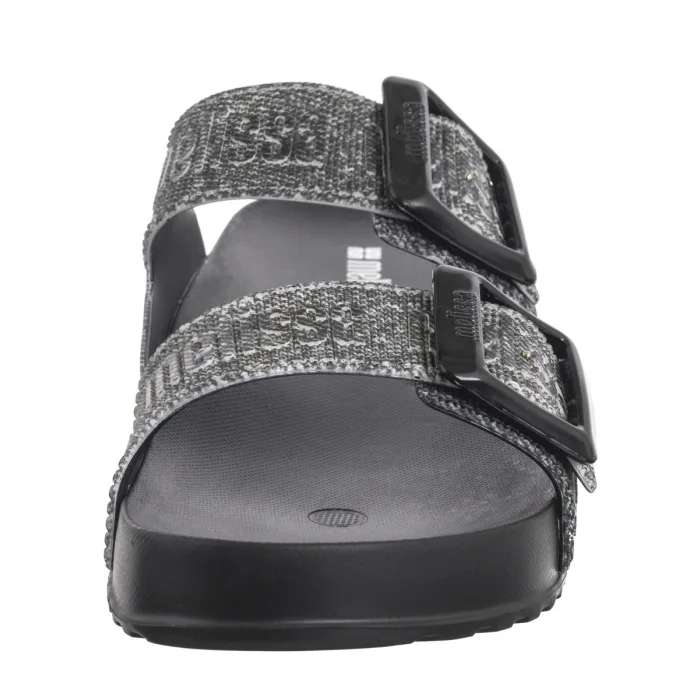 Klapki Melissa Cozy M Lover Slide Den 36146/BG681 Black Jeans – zdjęcie 4