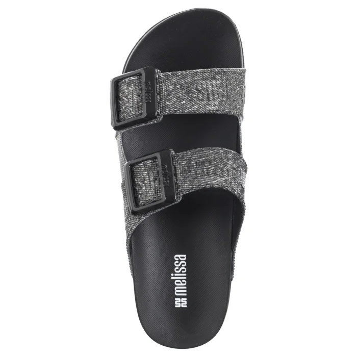 Klapki Melissa Cozy M Lover Slide Den 36146/BG681 Black Jeans – zdjęcie 6