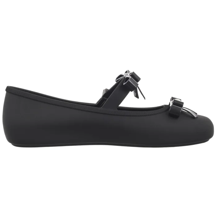 Baleriny Melissa Soft Ballerina Bow AD 35971/BE619 Black – zdjęcie 3