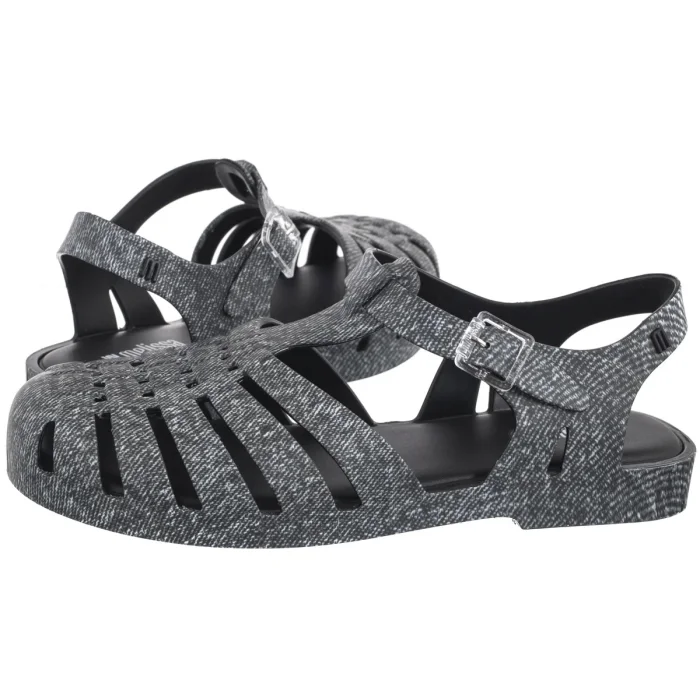 Sandały Melissa Possession Print Denim 36133/BG672 Black Jeans – zdjęcie 1