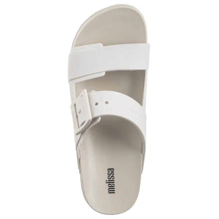 Klapki Melissa Cozy Connection Slide 35832/AZ944 Beige/White – zdjęcie 6