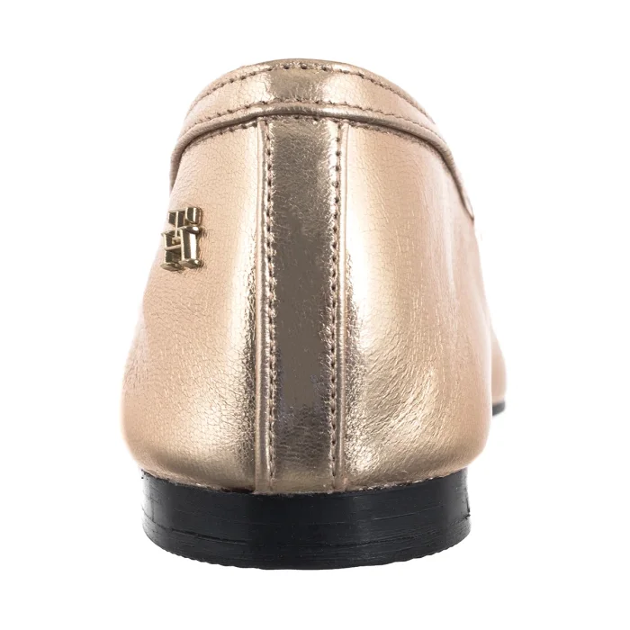 Baleriny Tommy Hilfiger Soft Metal Lthr Ballerina No Bow Gold FW0FW08601 0HS – zdjęcie 6