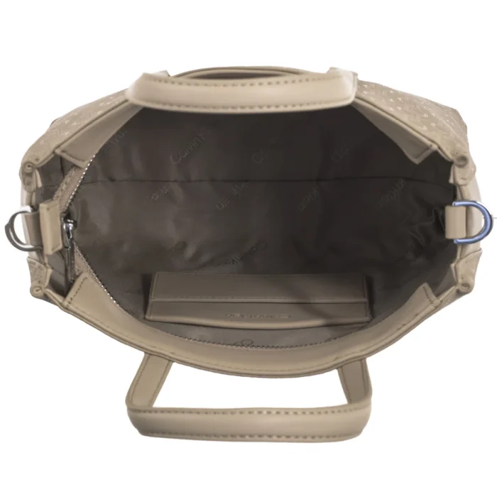 Torebka Calvin Klein CK Must Small Tote Mono Crockery K60K613023 W75 – zdjęcie 7