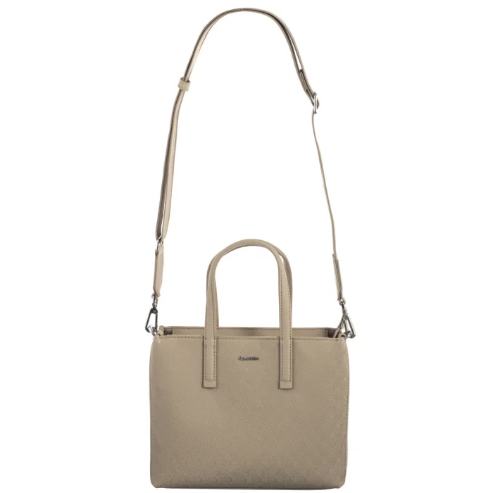 Torebka Calvin Klein CK Must Small Tote Mono Crockery K60K613023 W75 – zdjęcie 6