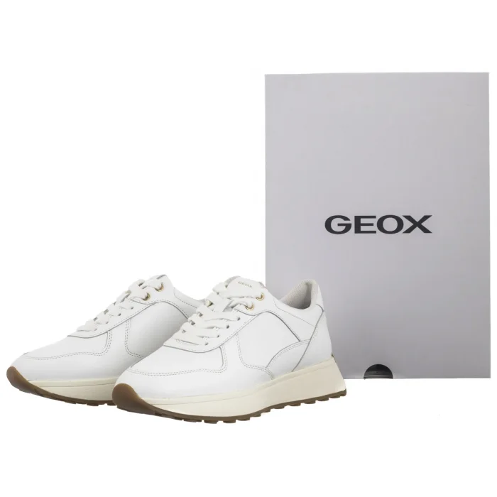 Sneakersy Geox D Amabel A - Nappa White D45MDA 00085 C1000 – zdjęcie 8