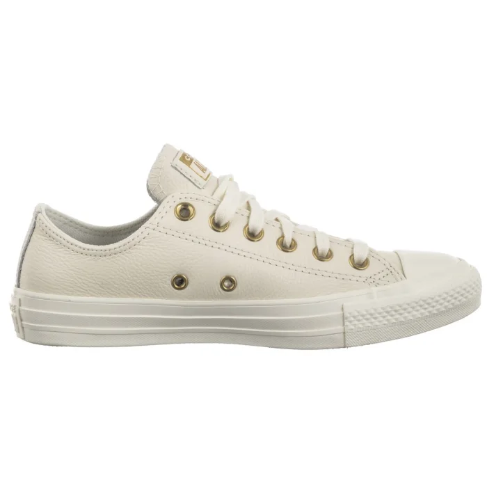 Trampki Converse CTAS Ox Egret/Egret/Gold A13814C – zdjęcie 3