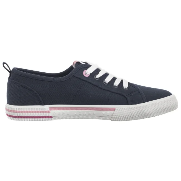 Tenisówki Pepe Jeans Brady Top G Navy PGS30620 595 – zdjęcie 3