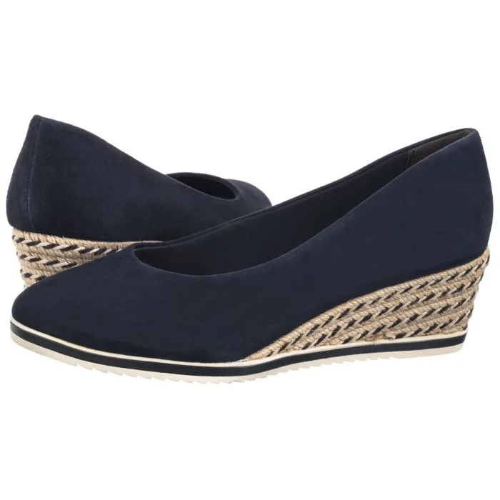 Koturny Tamaris Granatowe 1-22303-42 805 Navy – zdjęcie 1