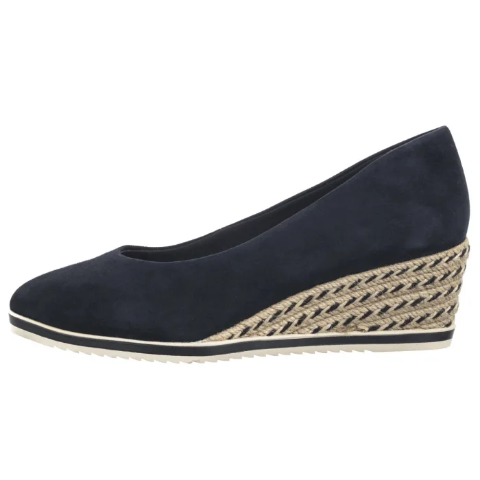 Koturny Tamaris Granatowe 1-22303-42 805 Navy – zdjęcie 2
