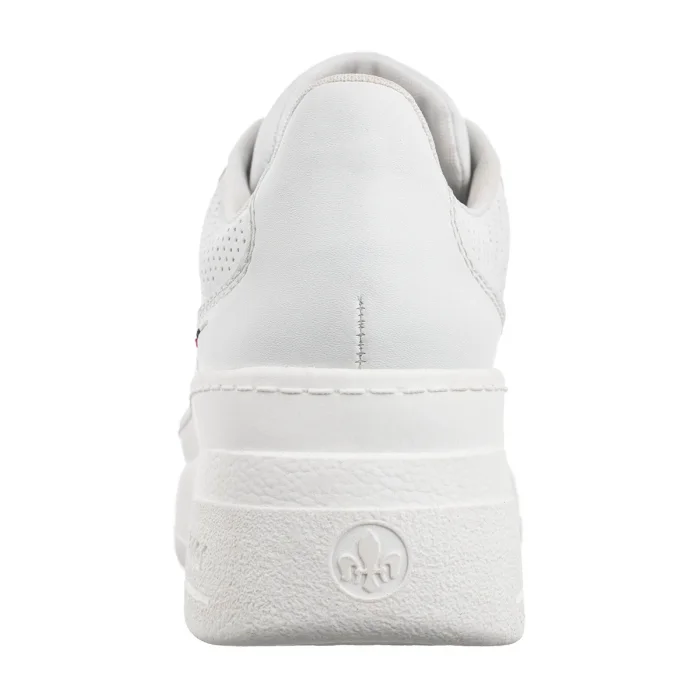 Sneakersy Rieker Białe M7811-80 White  – zdjęcie 5