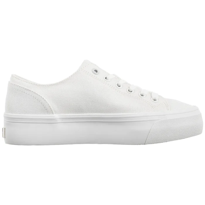 Tenisówki Calvin Klein Vulc Flatform Low Cv Mg Triple Bright White YW0YW01763 01W – zdjęcie 4