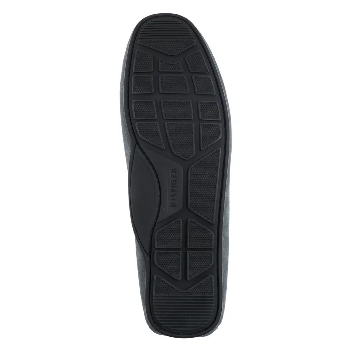 Mokasyny Tommy Hilfiger Casual Hilfiger Suede Driver Overcast Grey FM0FM04998 PN6 – zdjęcie 7