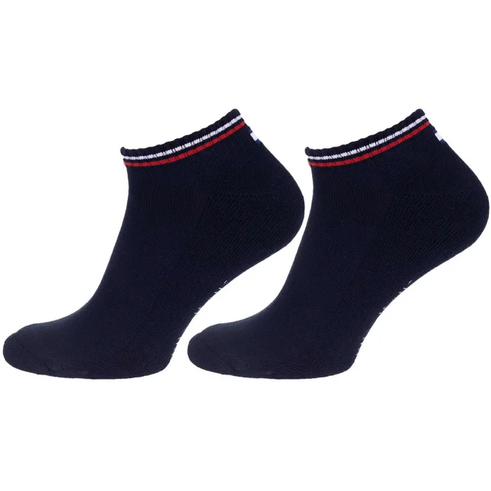 Skarpetki Stopki 2 pary Tommy Hilfiger TH Uni Tj Sneaker 2P Iconic Dark Navy 701228178 002 – zdjęcie 2
