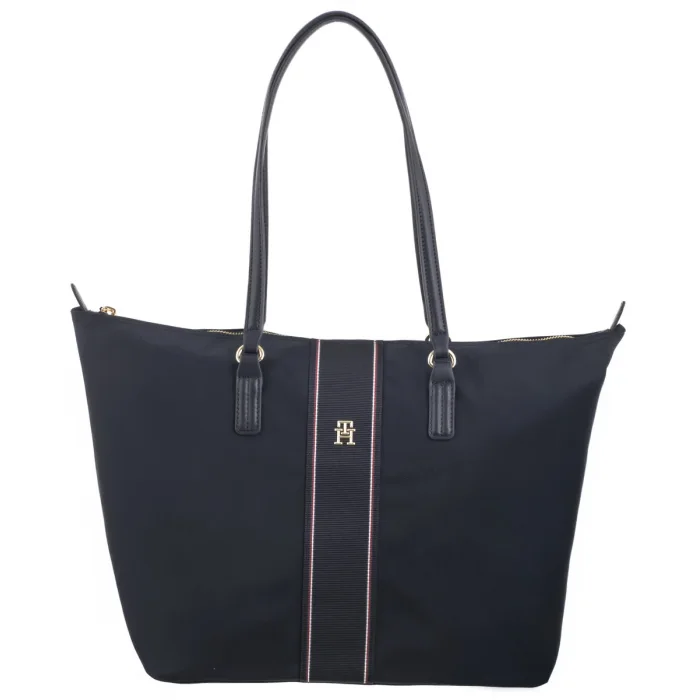 Torebka Shopperka Tommy Hilfiger Poppy Tote Corp AW0AW17205 DW6 – zdjęcie 6