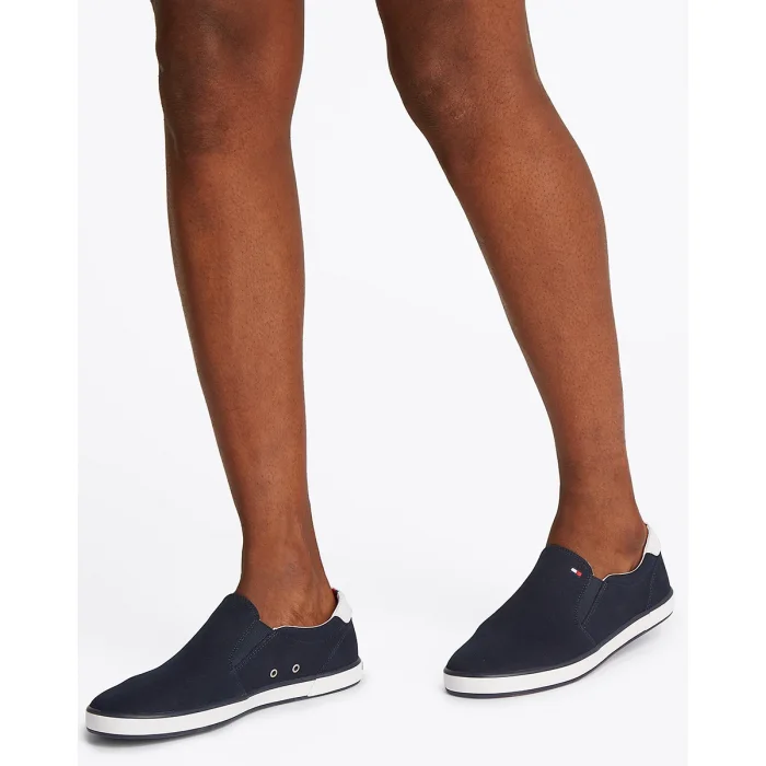 Tenisówki Tommy Hilfiger Iconic Slip On Sneaker FM0FM00597-403 Midnight – zdjęcie 2