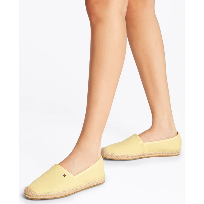 Espadryle Tommy Hilfiger Flag Canvas Espadrille Meringue FW0FW08541 ZQM – zdjęcie 2
