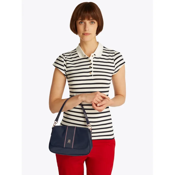 Torebka Tommy Hilfiger Poppy Conv Crossover Corp AW0AW17168 DW6 – zdjęcie 2