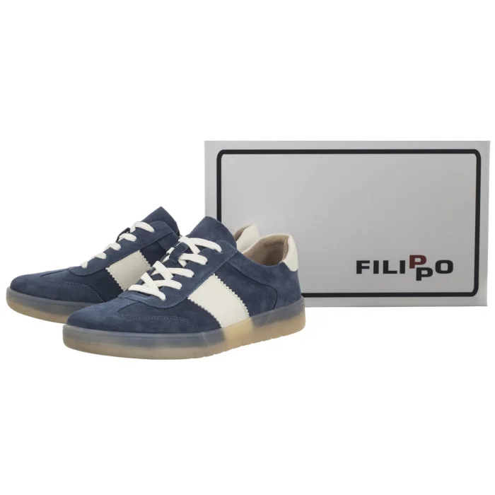 Sneakersy Filippo Niebieskie DP6770/25 BL – zdjęcie 8