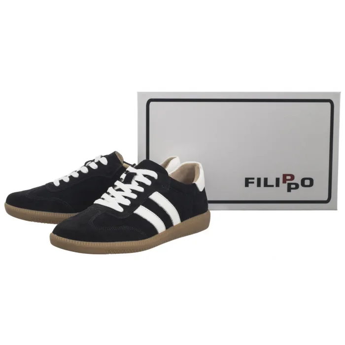 Sneakersy Filippo Czarne DP6741/25 BK – zdjęcie 8