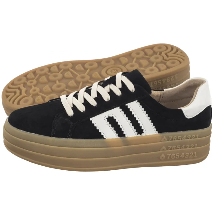 Sneakersy Filippo Czarne DP6744/25 BK – zdjęcie 1