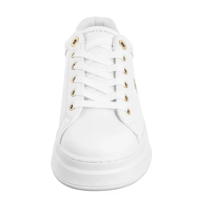 Sneakersy Tommy Hilfiger Low Cut Lace-Up Sneaker White T3A9-33749-1355100 – zdjęcie 4