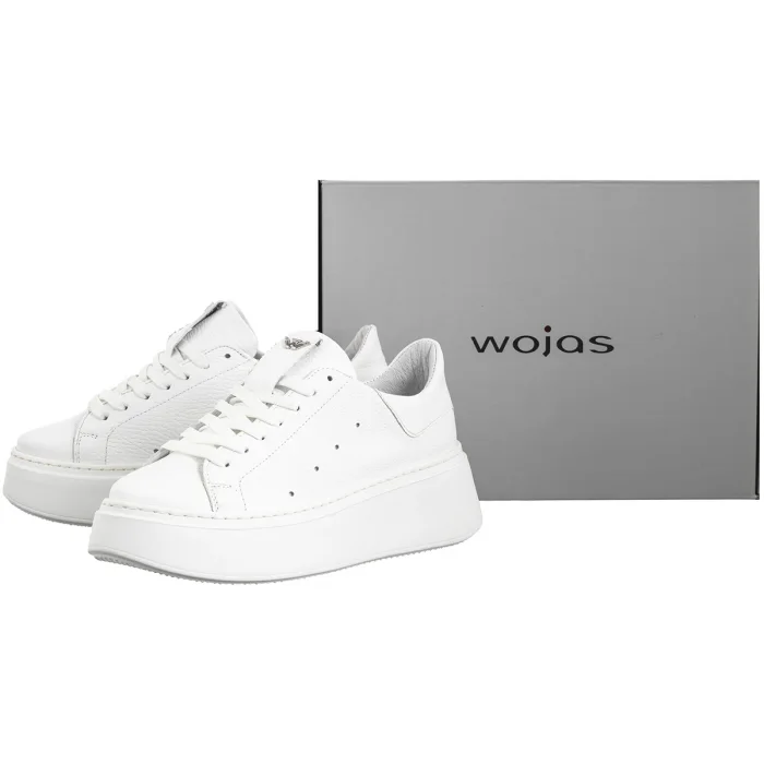 Sneakersy Wojas Białe 46285-59 – zdjęcie 8