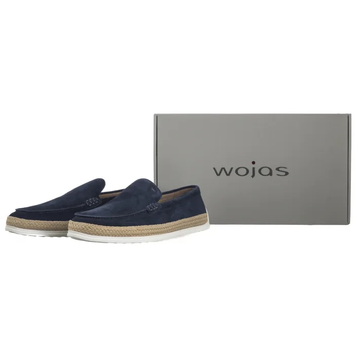 Mokasyny Wojas Granatowe 10219-66 – zdjęcie 7