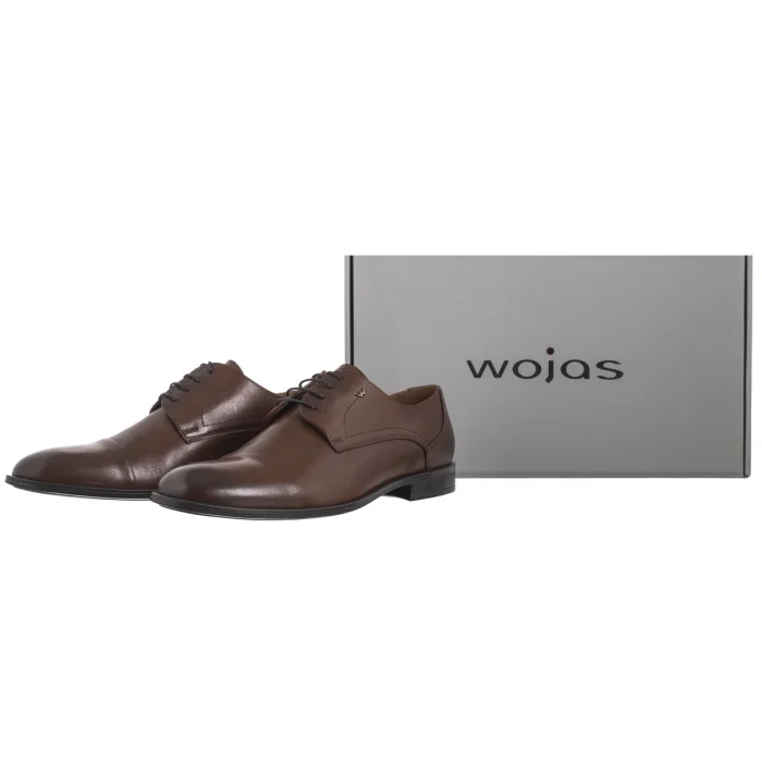 Półbuty Wojas Brązowe 10244-53 – zdjęcie 8