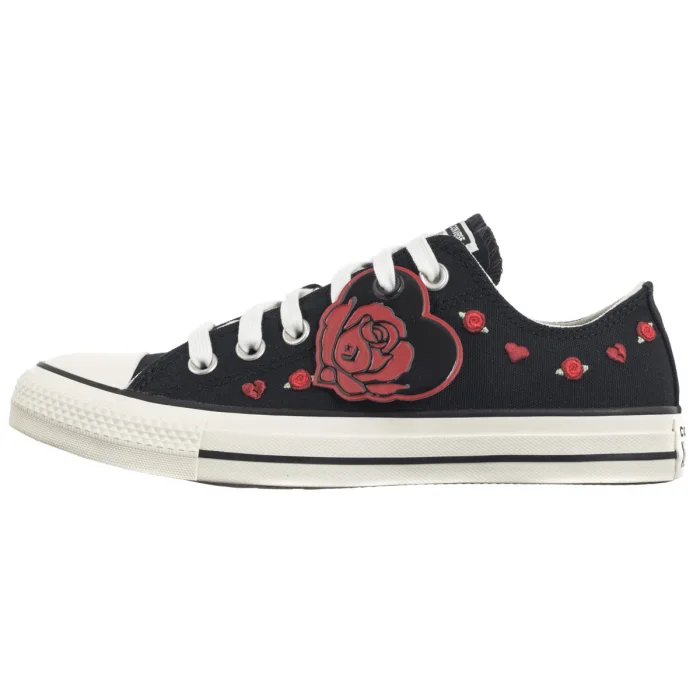 Trampki Converse CTAS Ox Black/Red/Egret A13651C – zdjęcie 2
