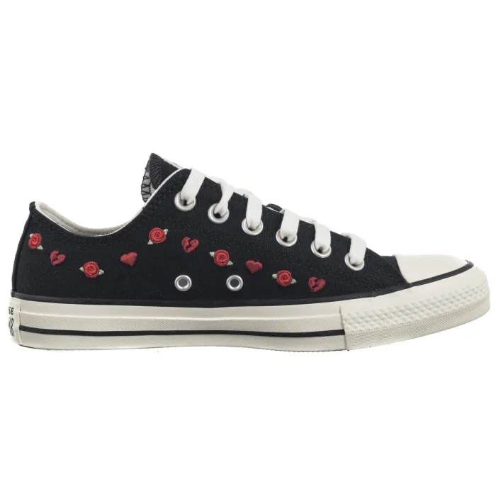 Trampki Converse CTAS Ox Black/Red/Egret A13651C – zdjęcie 3