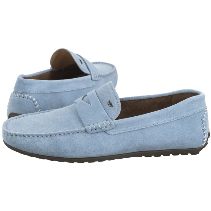 Mokasyny Wojas Błękitne 10116-69 – zdjęcie 1