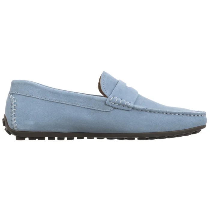 Mokasyny Wojas Błękitne 10116-69 – zdjęcie 3