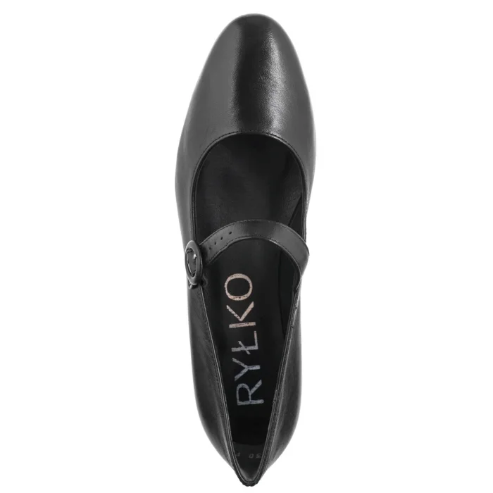 Półbuty Ryłko Czarne D3201__ _4JZ – zdjęcie 6