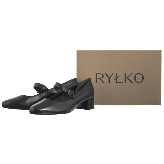 Półbuty Ryłko Czarne D3201__ _4JZ – zdjęcie 8